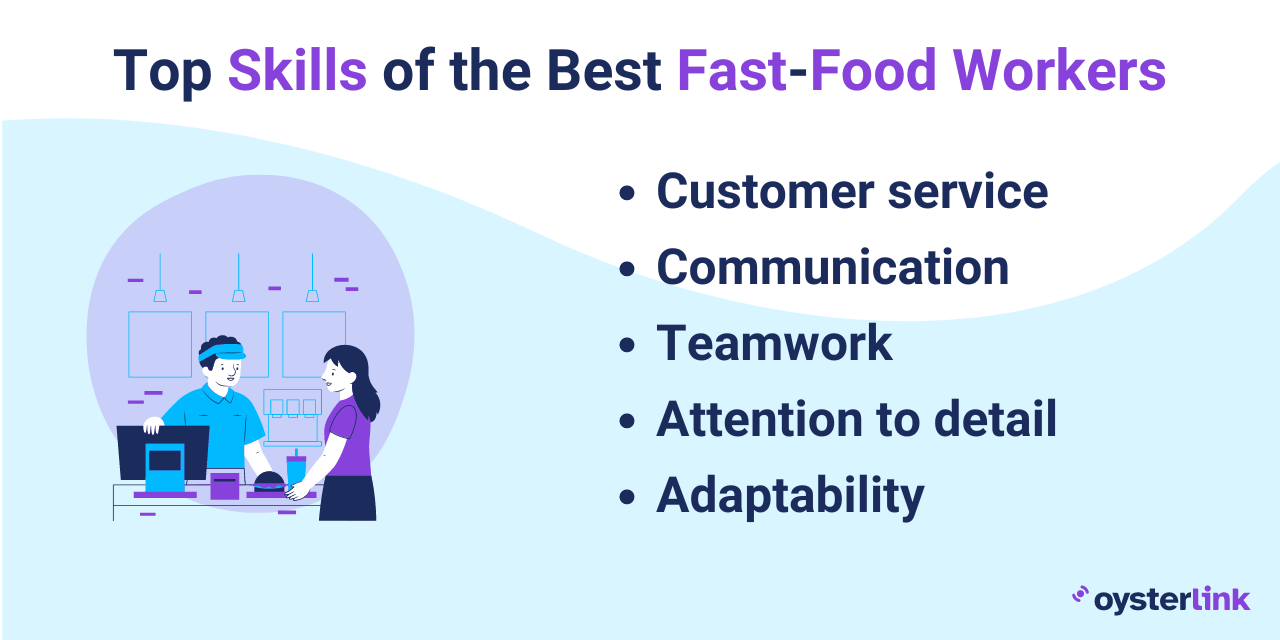 essential skills for fast-food workers