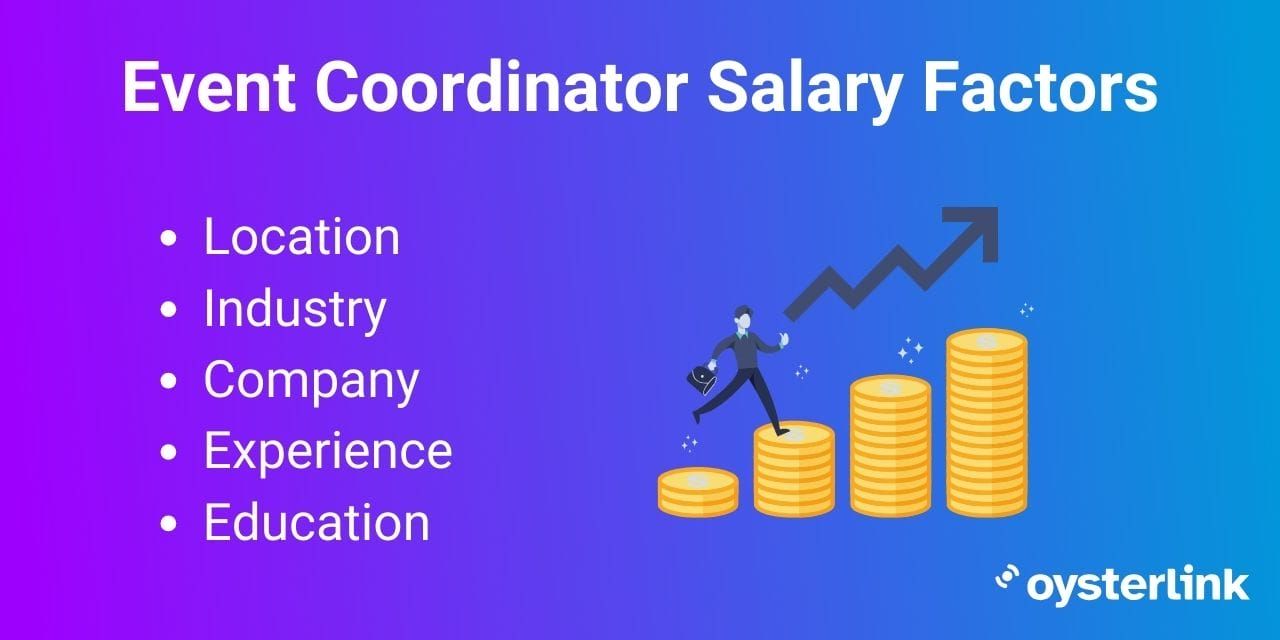 Event Coordinator salary factors