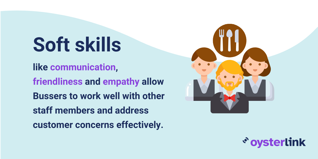 Busser soft skills