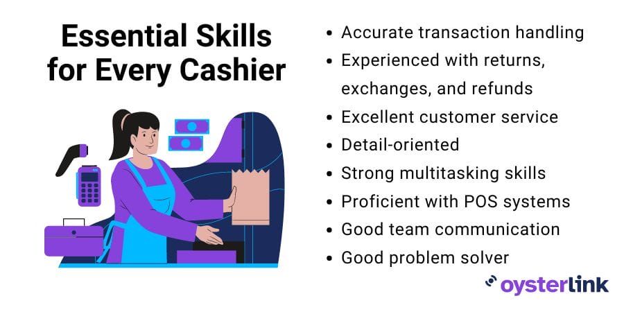 essential skills for every cashier