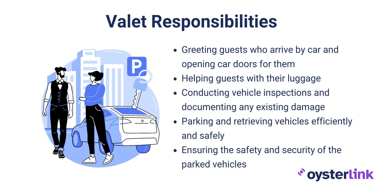 valet responsibilities