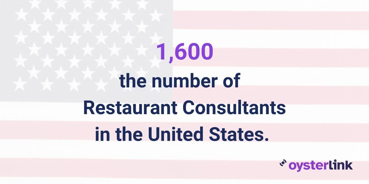 the number of restaurant consultants in the us