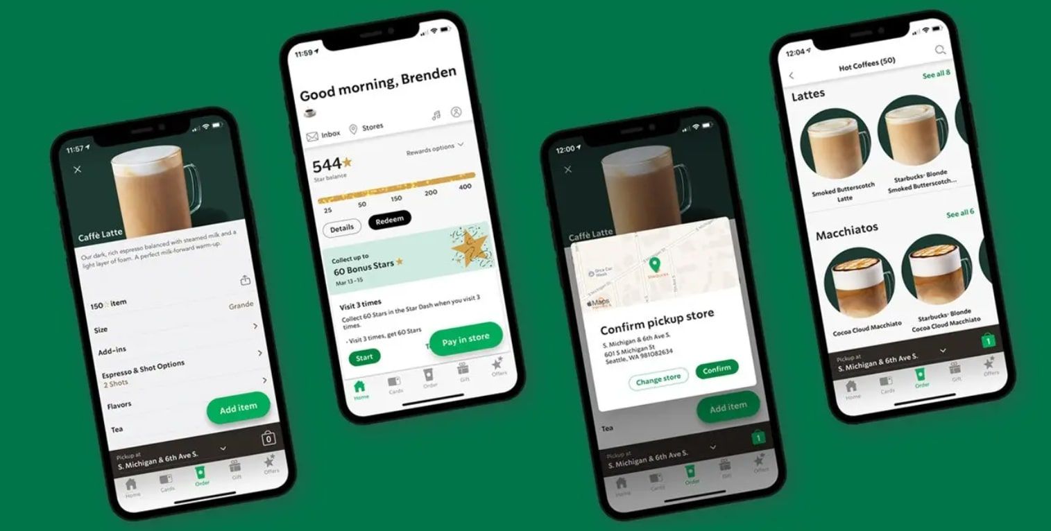 Starbucks app