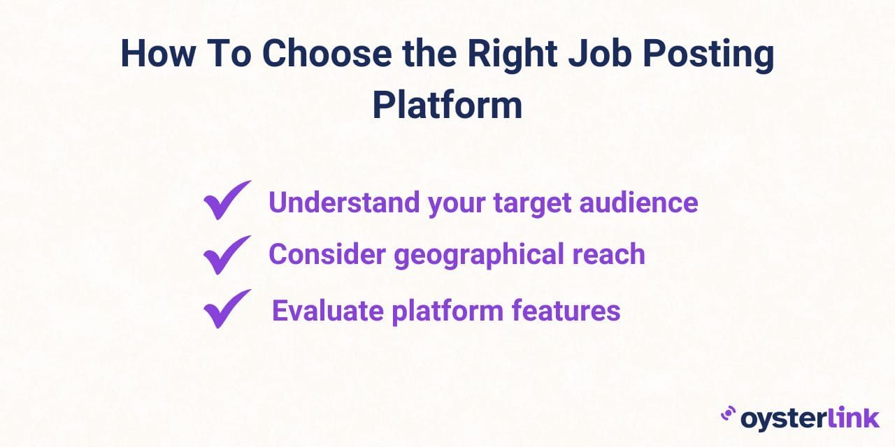 how to choose the right job posting platform