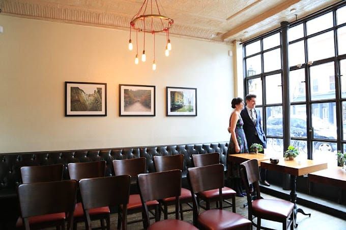 travel bar interior