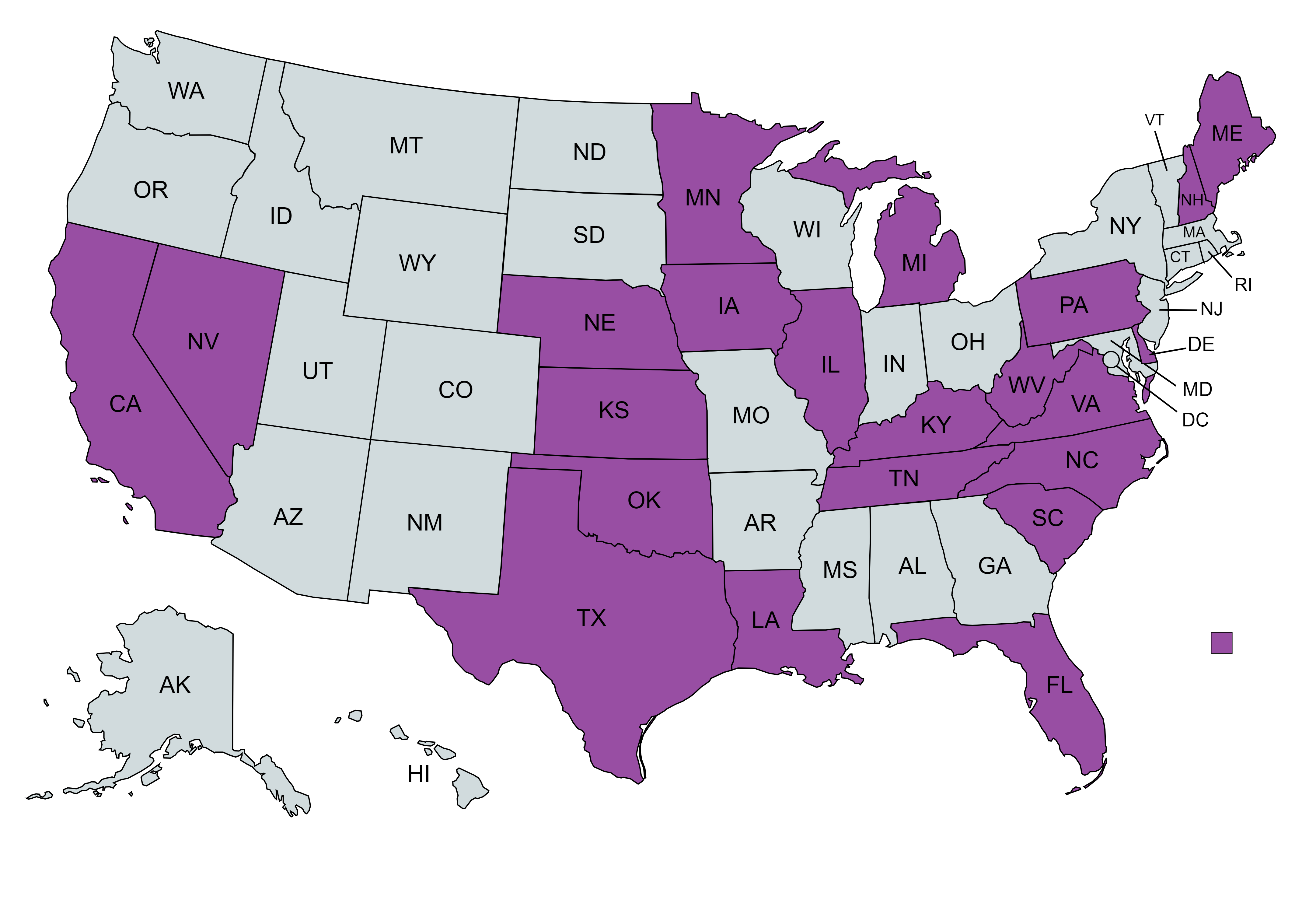 which states celebrate the Day After Thanksgiving
