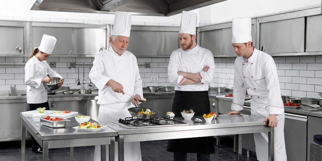 chefs working in kitchen; restaurant positions descriptions