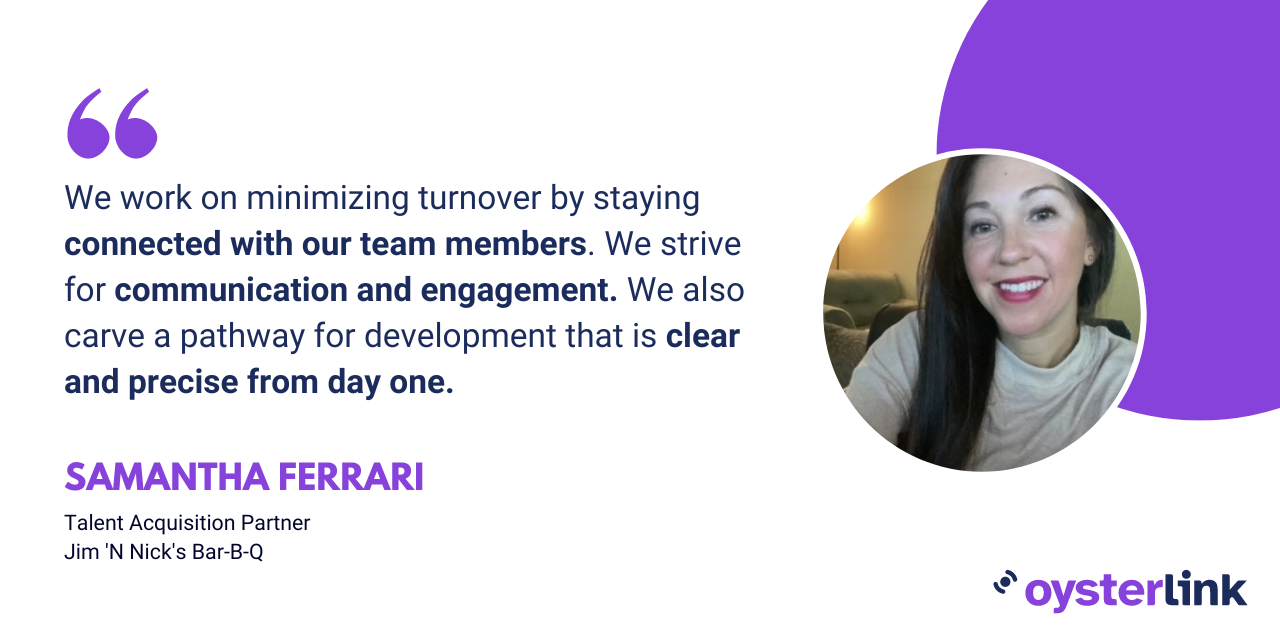 tips from samantha ferrari on reducing staff turnover 2