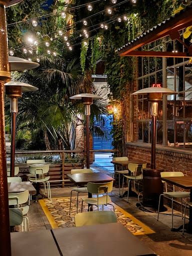 Bestia LA outdoor seating
