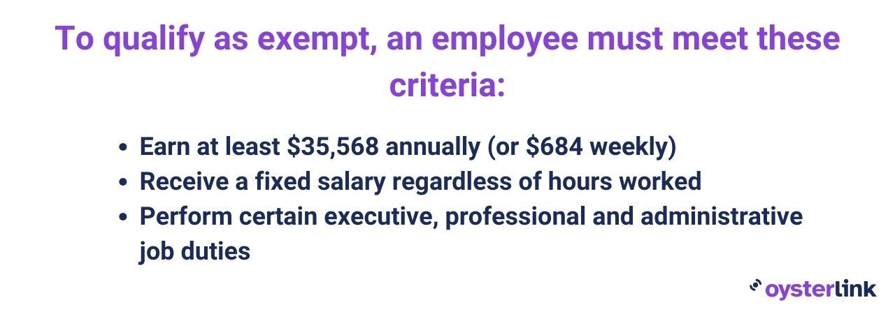 exempt employees