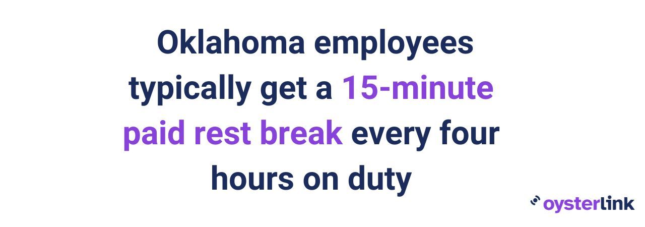 Oklahoma short breaks