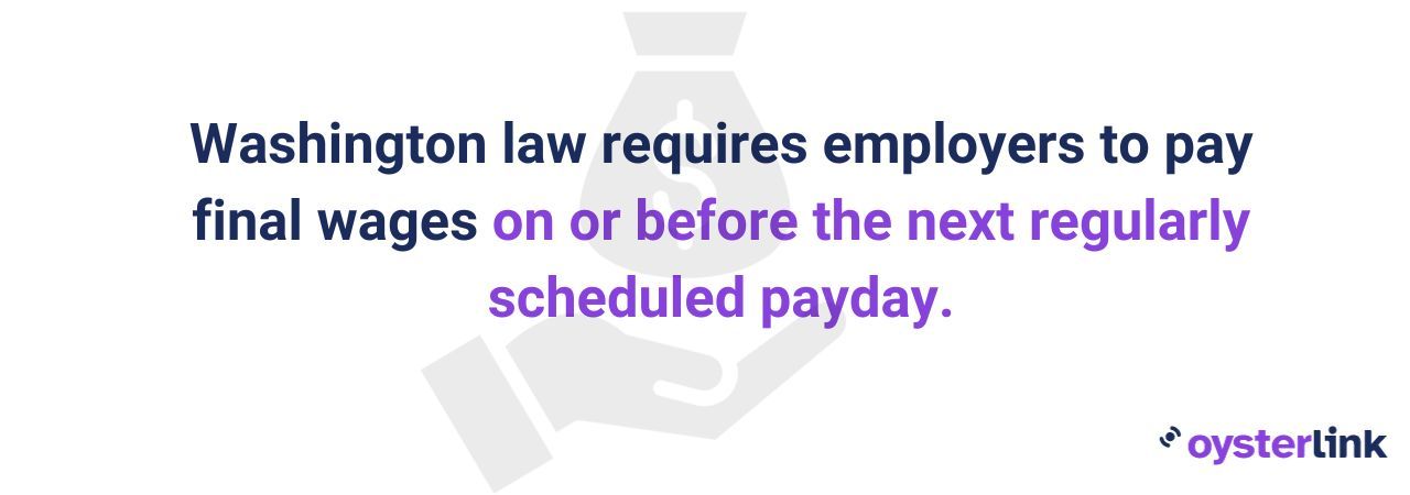 final paycheck regulations
