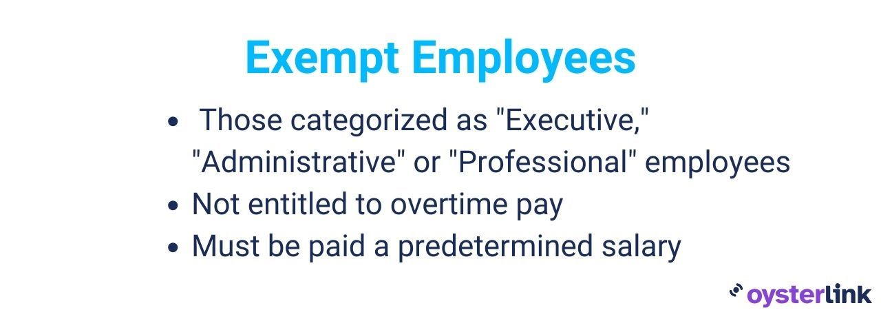 Exempt employees