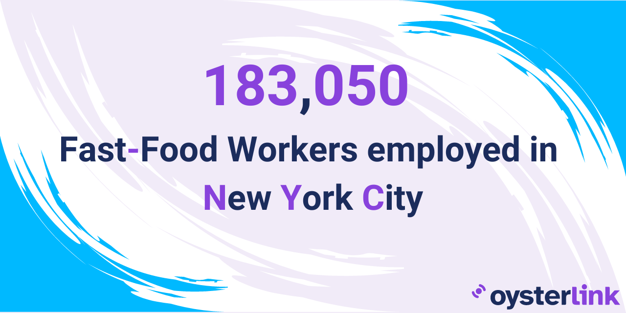 fast food workers employed in NYC