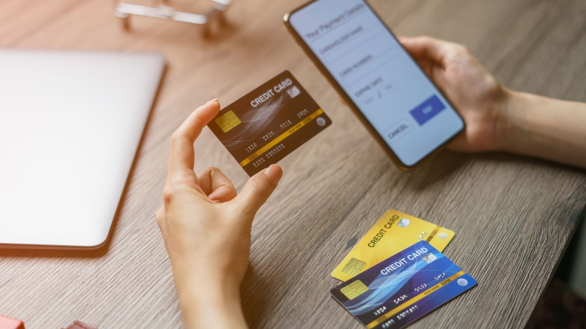different payment methods
