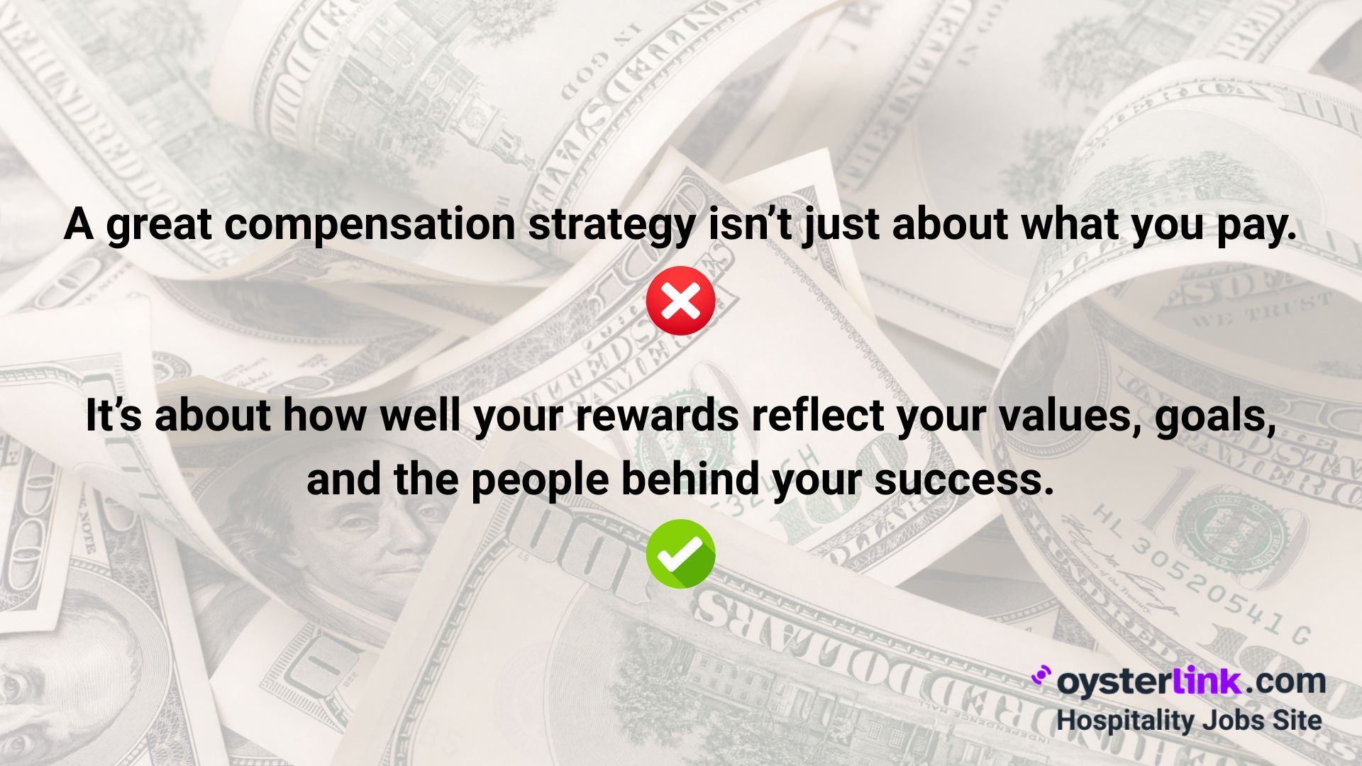 a great compensation strategy