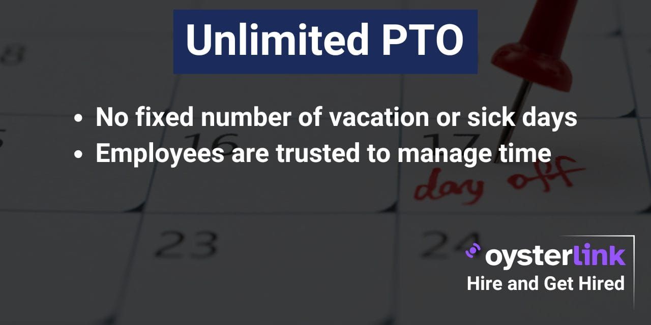 Unlimited PTO expalined