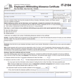 Guide to NY State Form IT-2104 (2025)