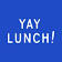 Yay Lunch logo