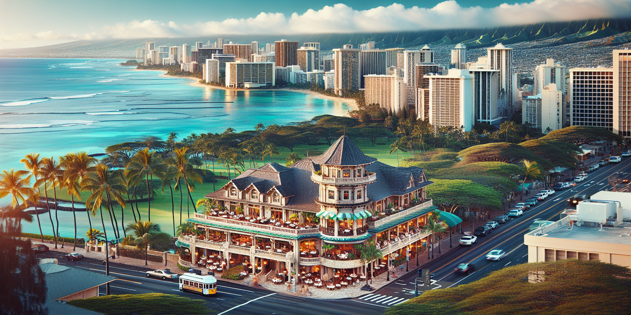 What restaurants do Event managers make the most money at in Honolulu