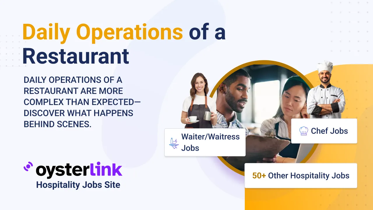 Daily operations of a restaurant guide