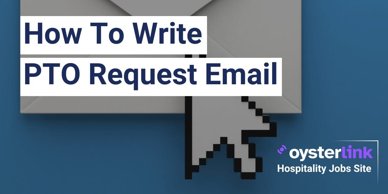 PTO Request Email cover