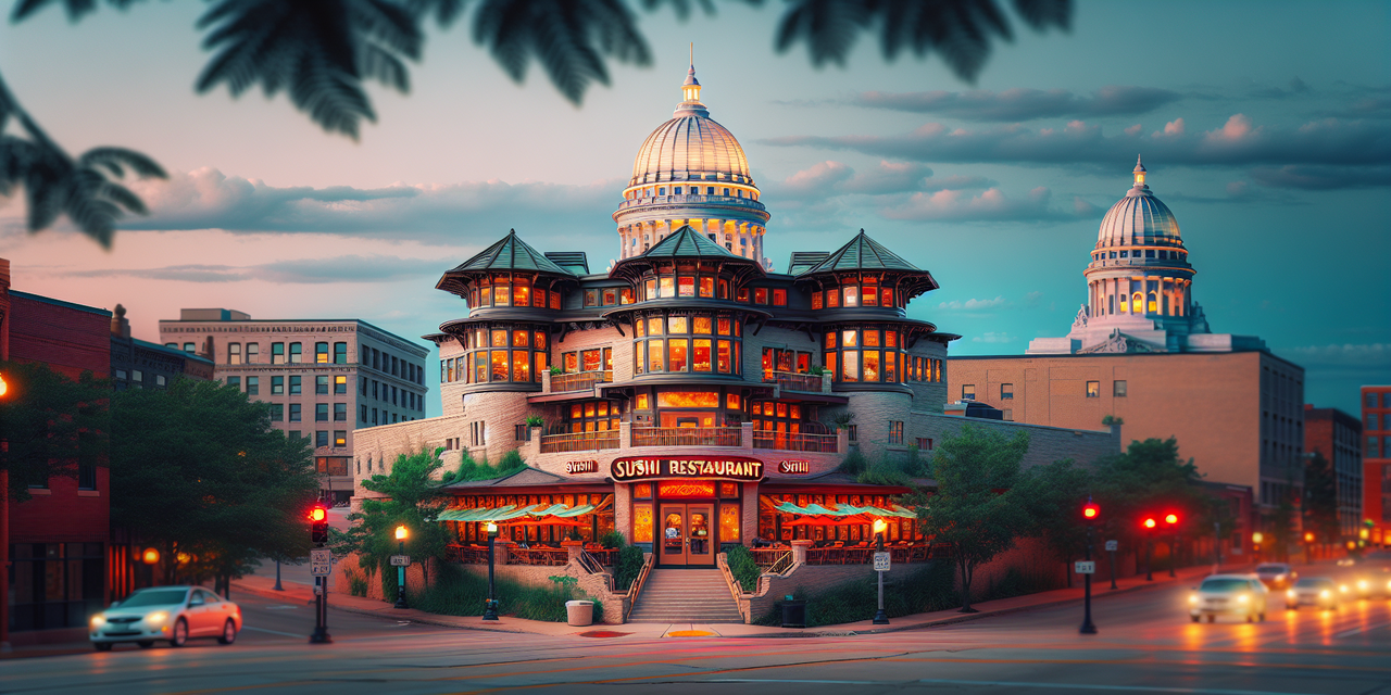 What restaurants do Sushi Chefs make the most money at in Madison WI