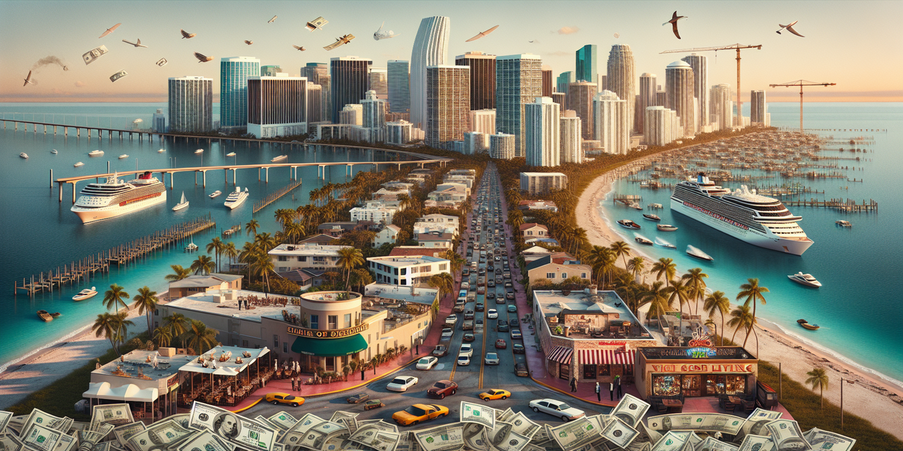 Miami server salary and cost of living