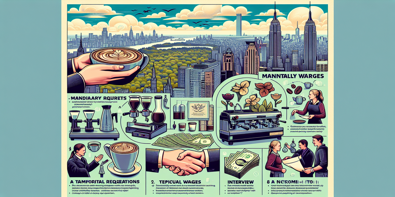 Hiring barista in new york city