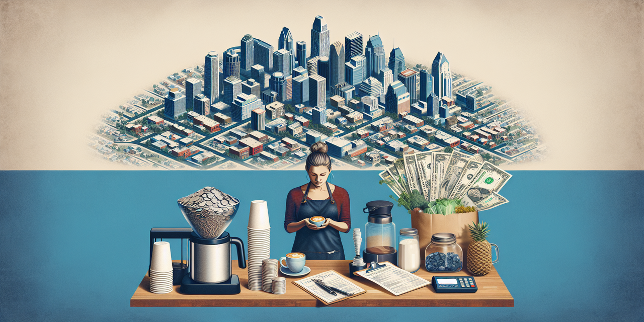 San Diego barista preparing coffee at café