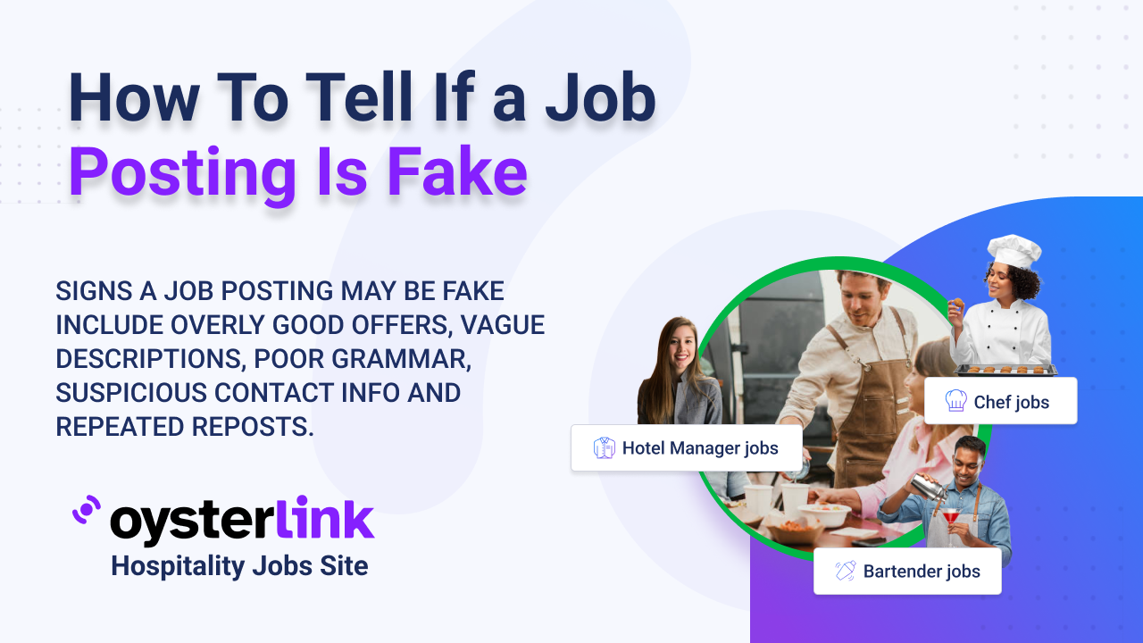 how to tell if a job posting is fake