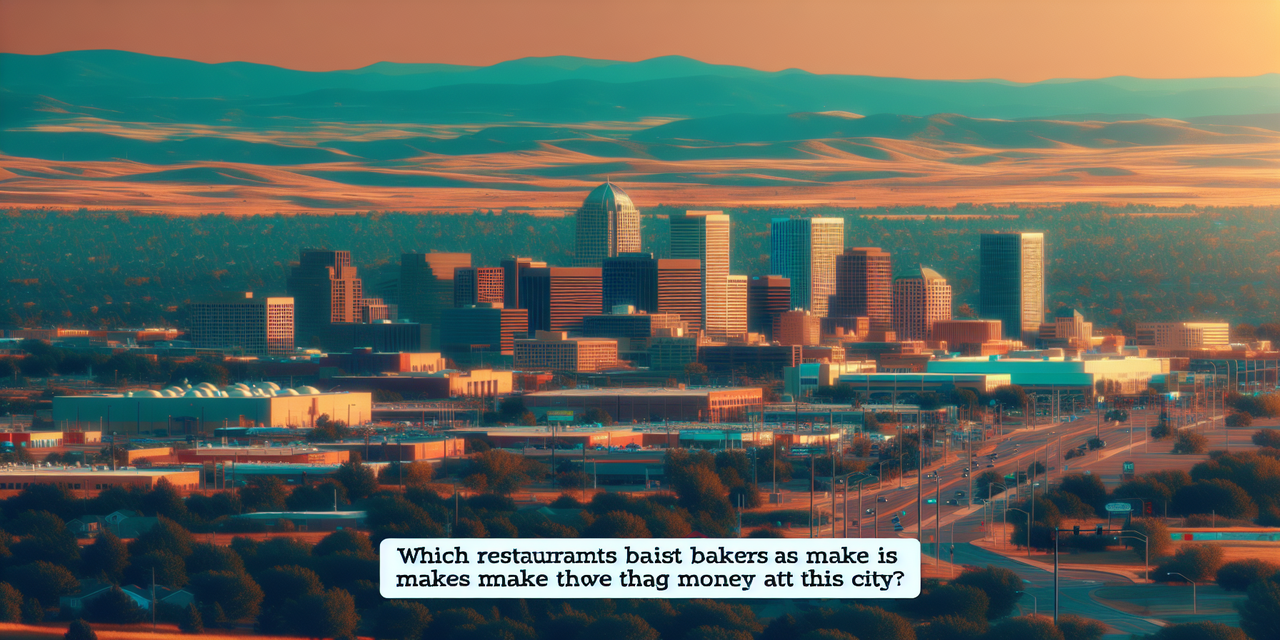 restaurants where bakers make most money in pueblo cover image