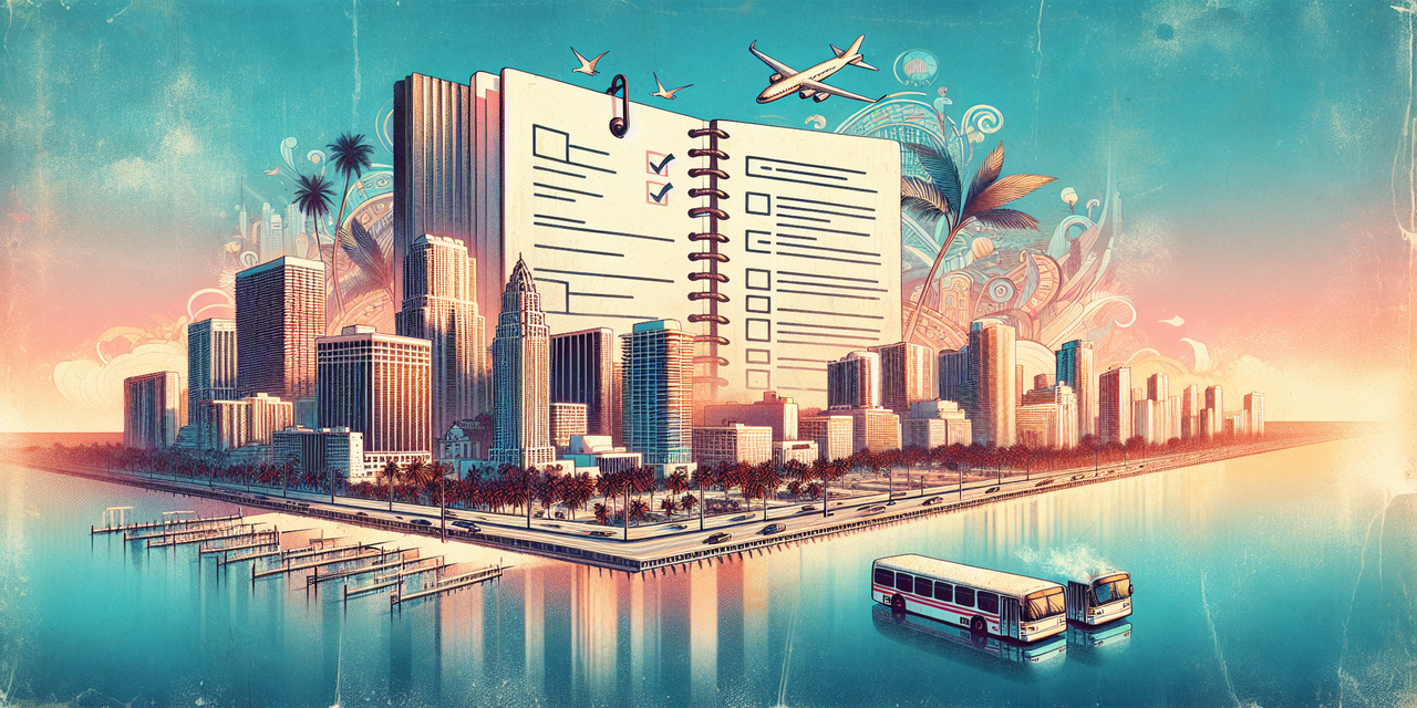 Miami busser job ad SEO checklist