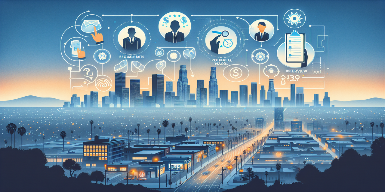 Hiring server in Los Angeles