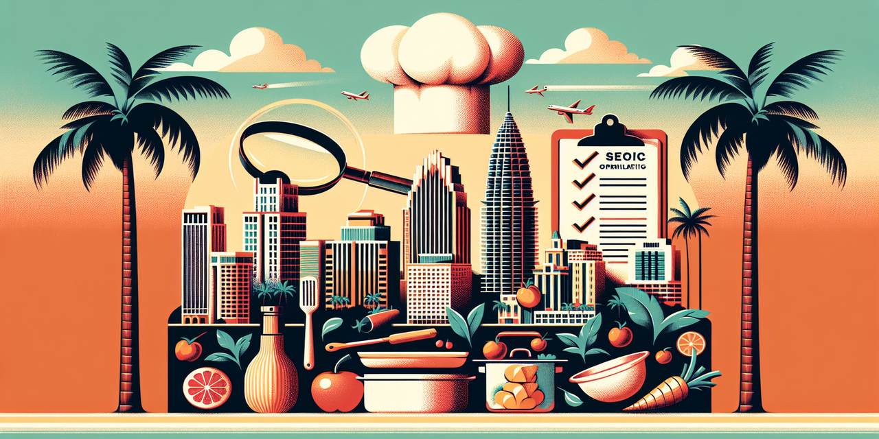 Miami cook job ad SEO checklist