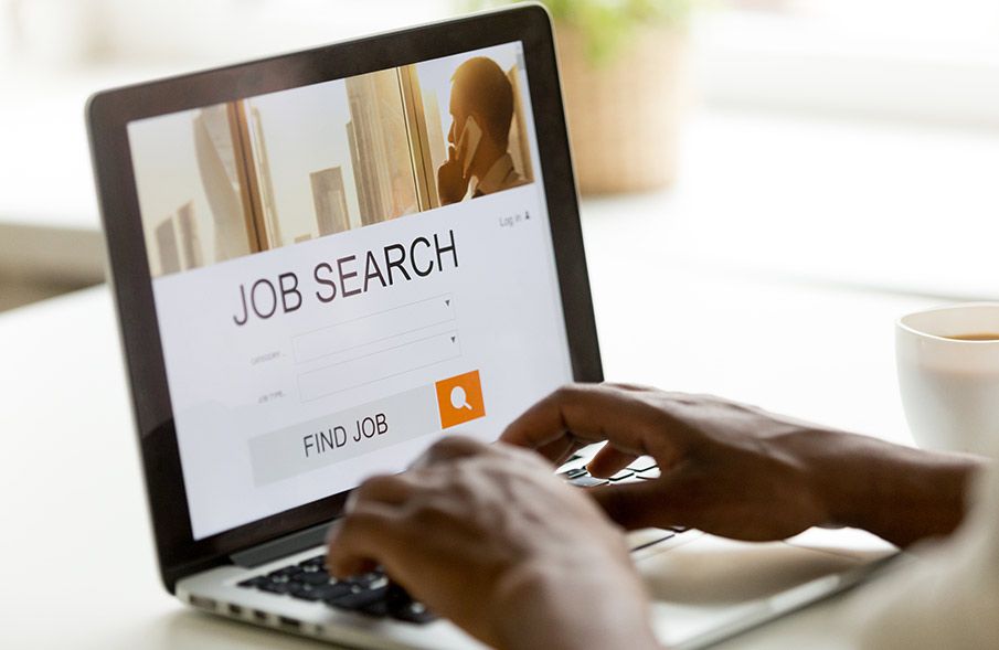 searching for job