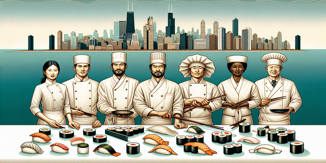 restaurants where sushi chefs make most money in chicago il cover image