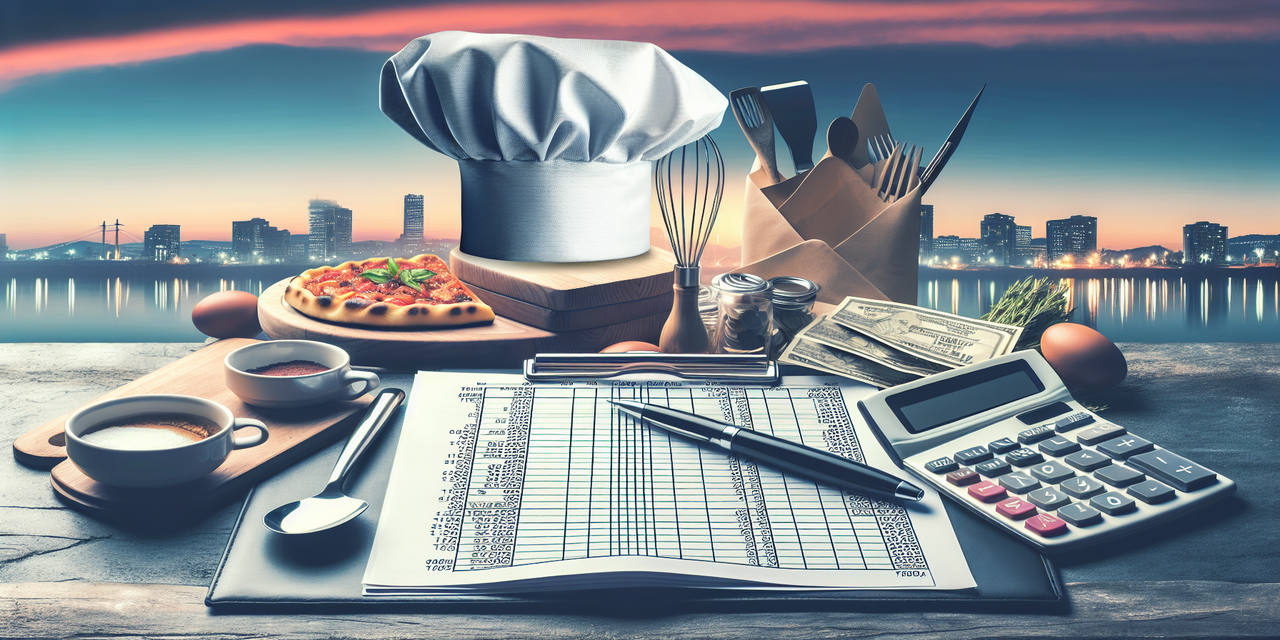 Chef tracking tips for taxes