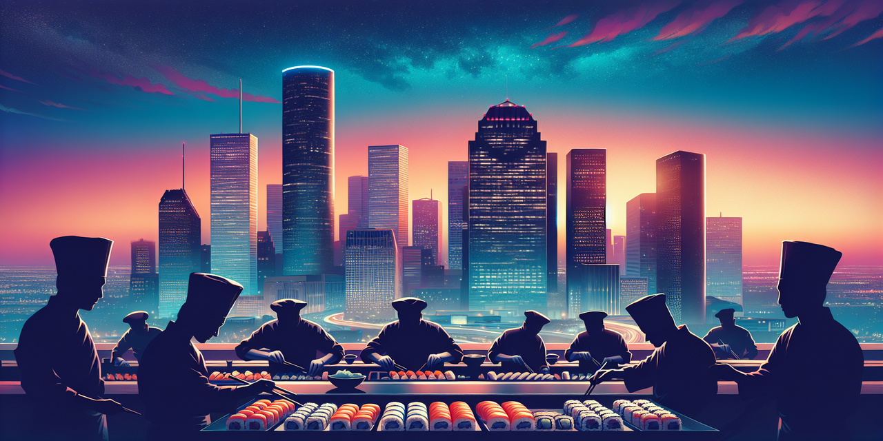 restaurants where sushi chefs make most money in houston cover image