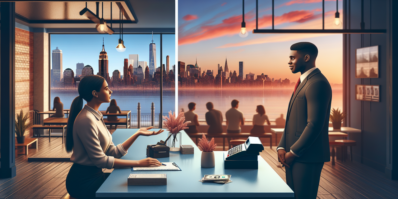 Cashier hiring process in New York City