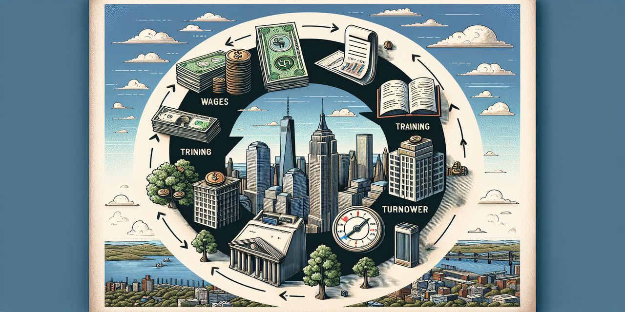New York City server hiring cost infographic