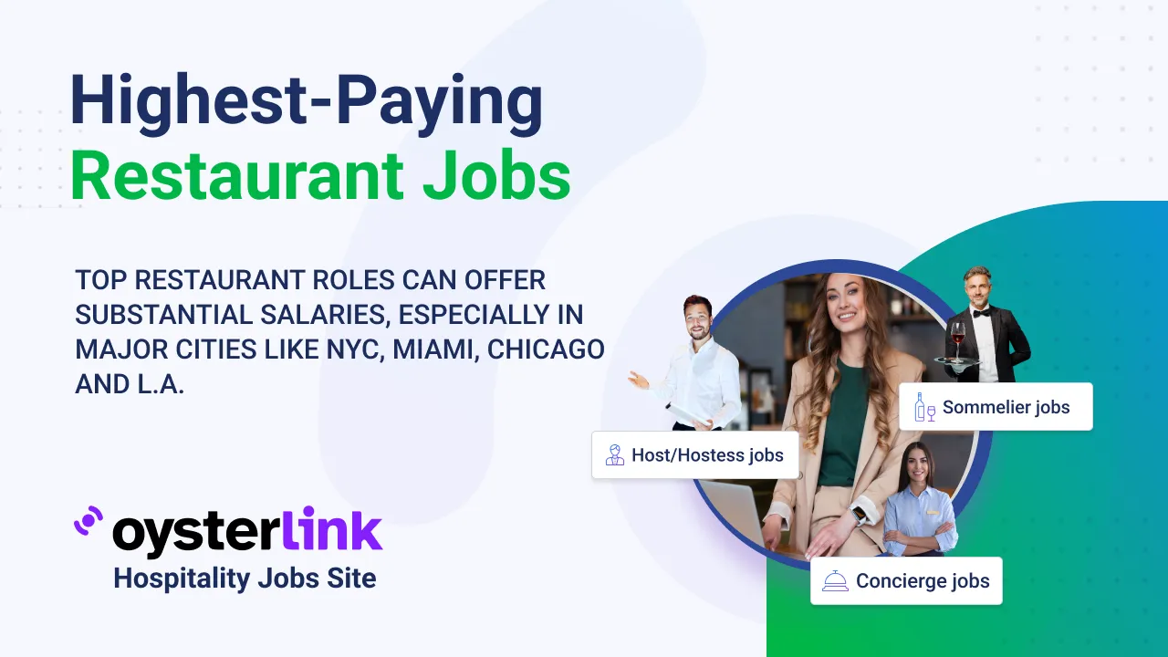 Highest-Paying Restaurant Jobs poster